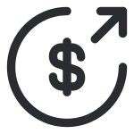 Money Send SVG Icon